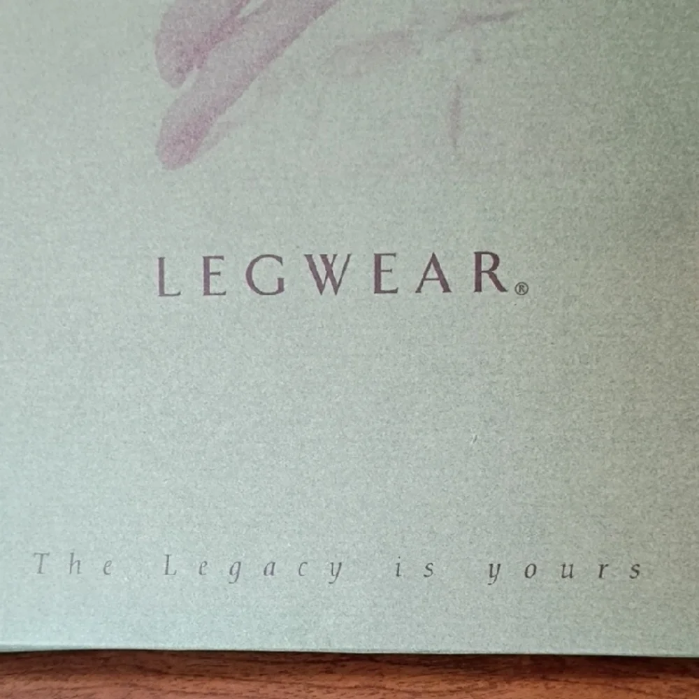 Legacy Legwear Microfiber Tights in Grey Heather NIP Size E